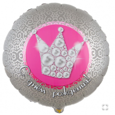 К 18" РУС ДР Корона жемчужная